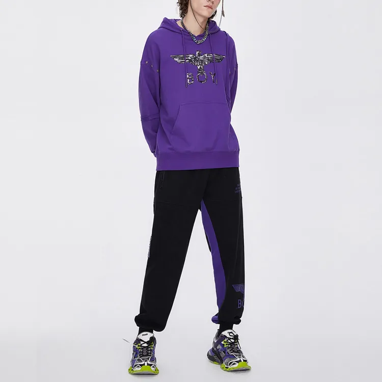 Boy London Sweatshirts Unisex Purple-3