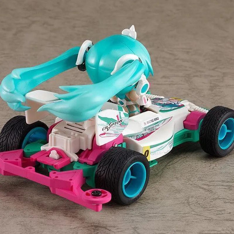 GSC Hatsune Miku Vocaloid Nendoroid X Mini 4WD, Racing Hatsune Miku 2012ver. Astute Specia Chibi Figures 15cm-2