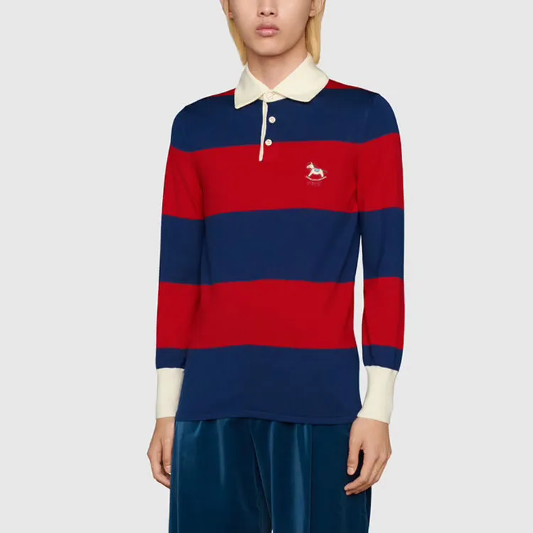 GUCCI Polo Shirt Men's Multicolor-3