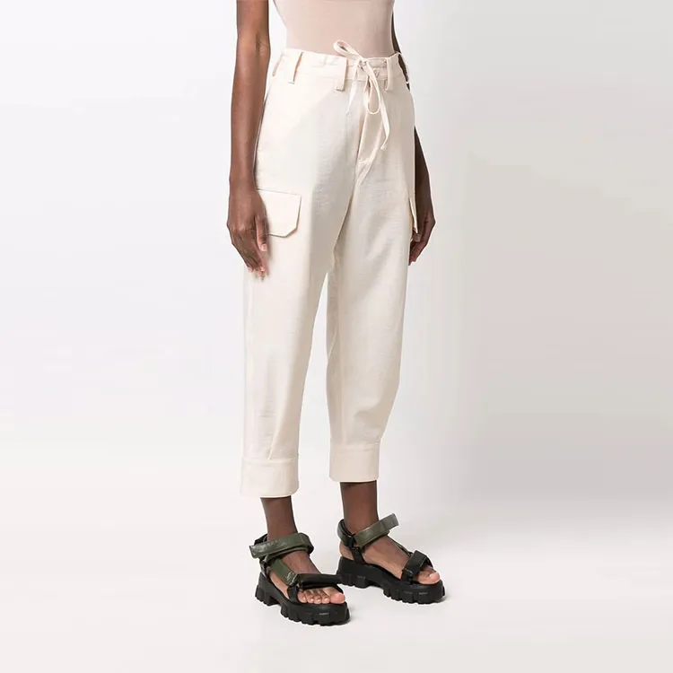 Y 3 Drawstring Cargo Pants-2