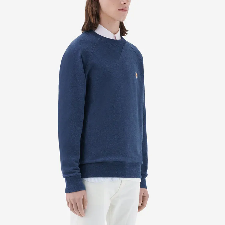 Maison Kitsune Sweatshirts Men Navy Blue-3