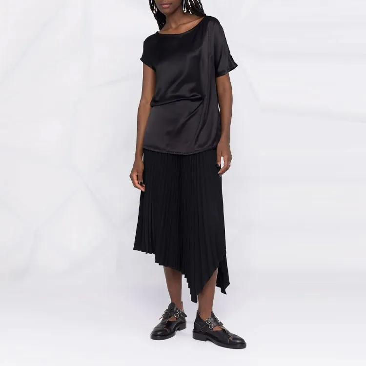 Ann Demeulemeester T Shirts Women's Black-1