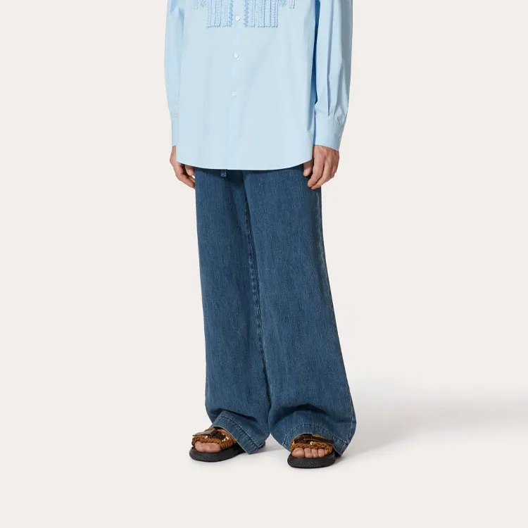 Valentino SS22 Jeans Men's Blue-1