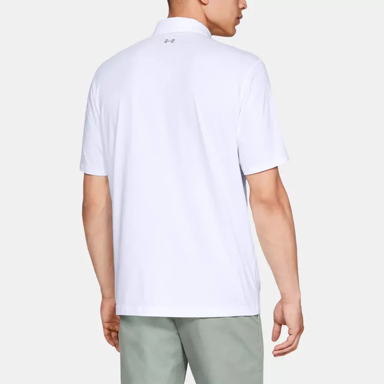 Under Armour Polo Shirts Men White-4