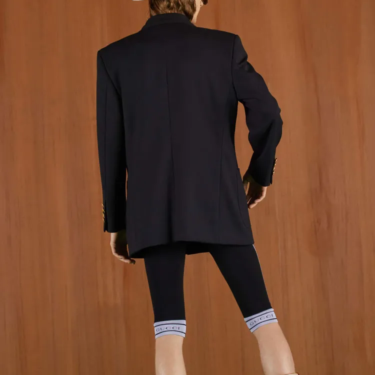 GUCCI Double breasted Wool Jacket-5