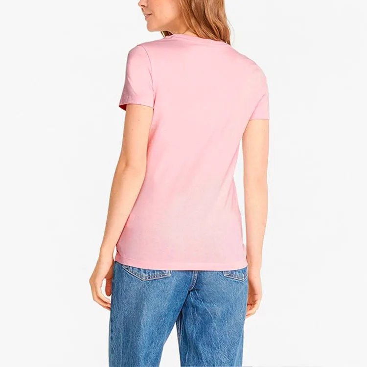 PUMA Set in Sleeve T Shirt Women's Pink-3