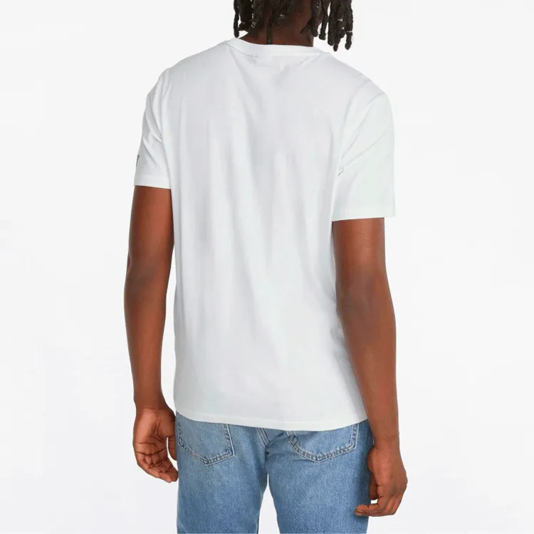 PUMA BATMAN T Shirts Men White-3