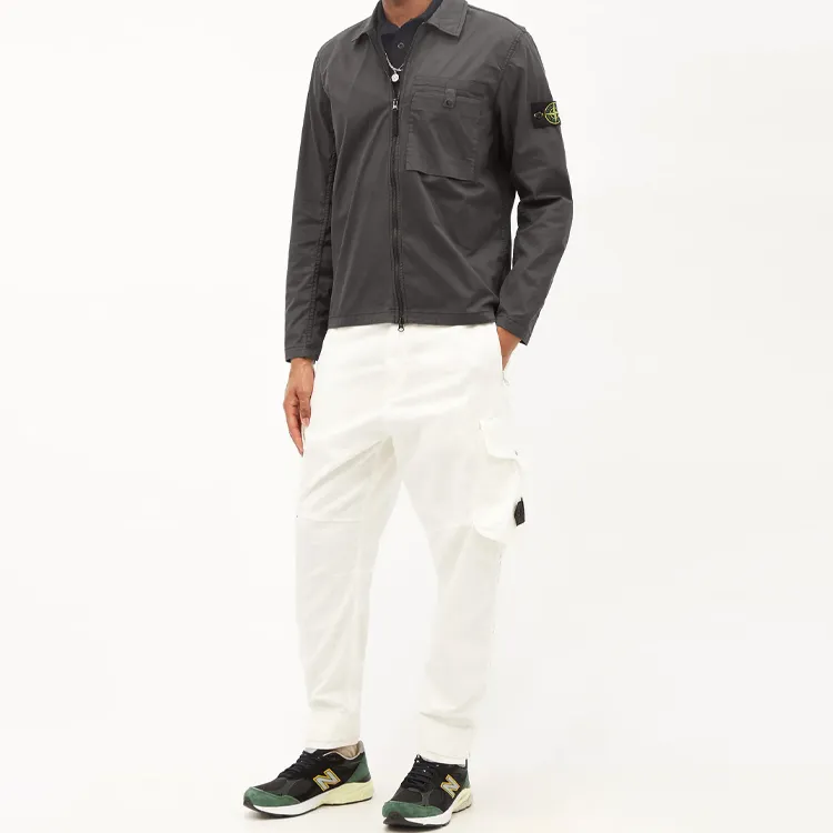 STONE ISLAND SS22 Jacket Fall Men's Charcoal Gray-1