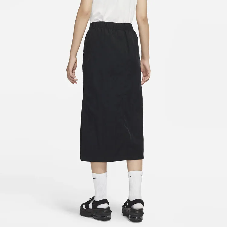 Nike Sportswear Essential Casual Long Skirt Black-4