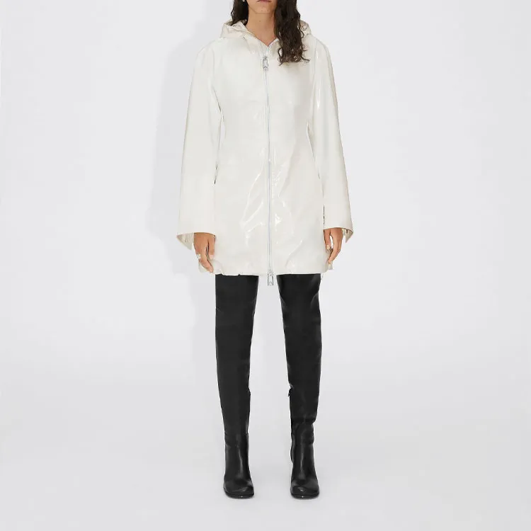 Bottega Veneta Parka Coats Women's White-1