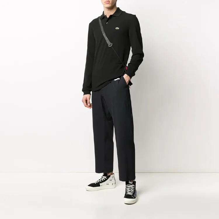 LACOSTE Classic Fit Long Sleeved Polo Shirt-1