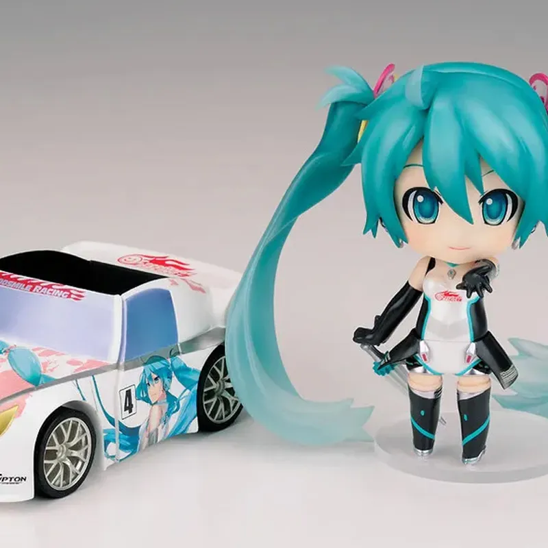 GSC Hatsune Miku No.172 2011 Racing Beauty Nendoroid Chibi Figures 10cm-2