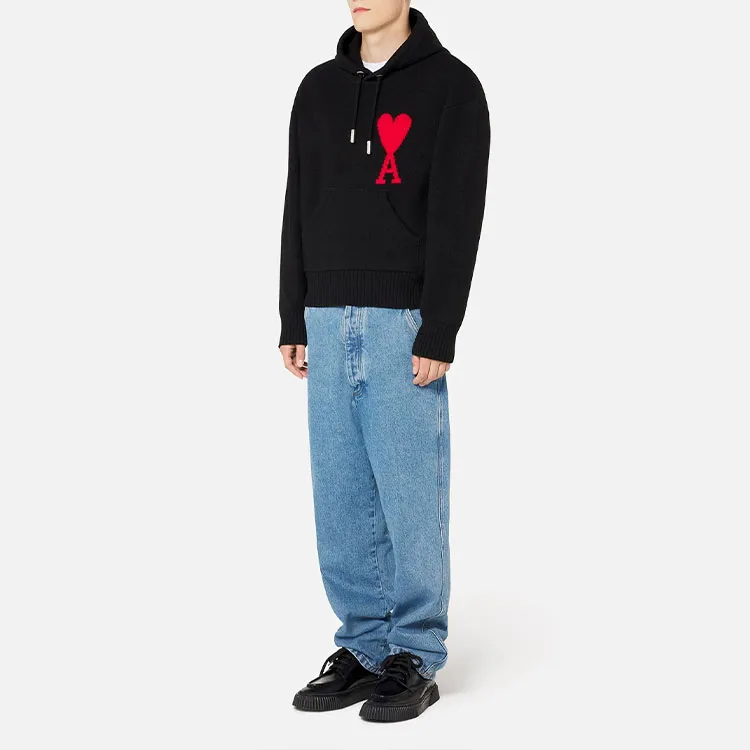 AMIPARIS Adc Knitted Hoodie-3