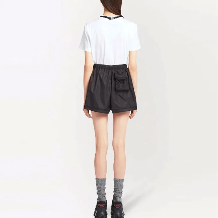 PRADA SS22 Casual Shorts Women's Black-1