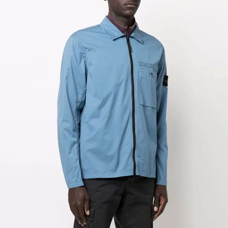 STONE ISLAND SS22 Jacket Men's Blue-3