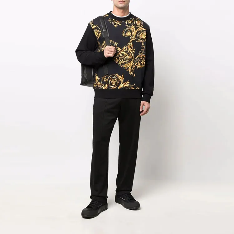 VERSACE JEANS COUTURE Sweatshirt Men's Black-1