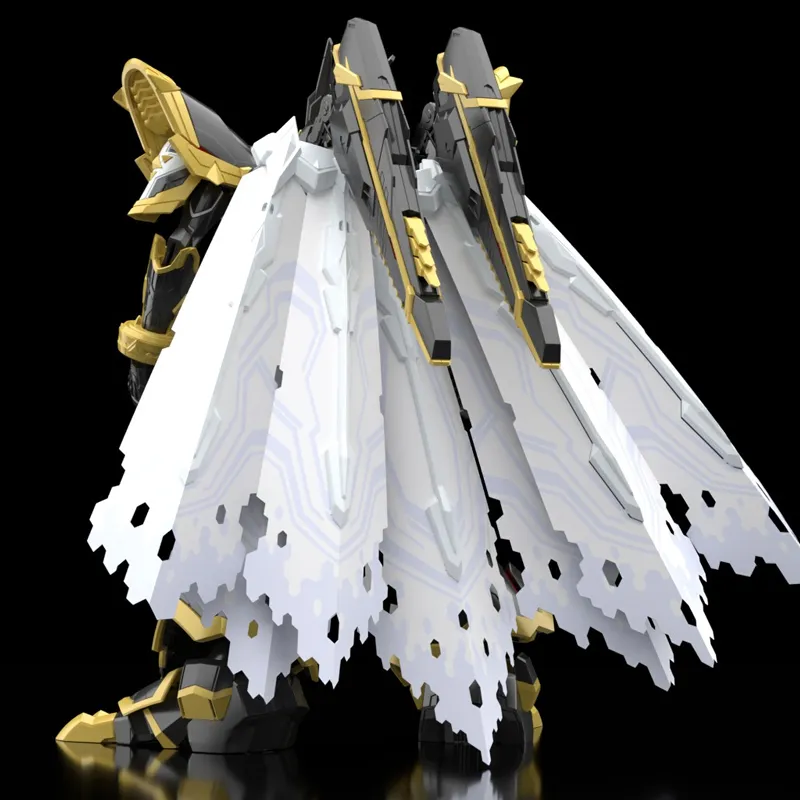 BANDAI Figure Rise Standard Amplified Digimon X Evolution Alphamon Model Kits 18cm-3