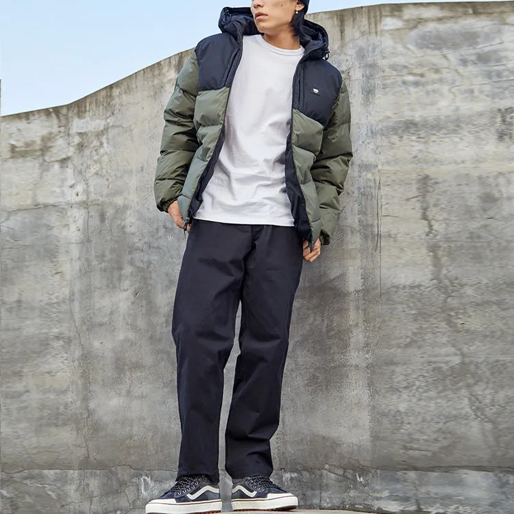 Vans Puffer Jacket Men's Army Green-4