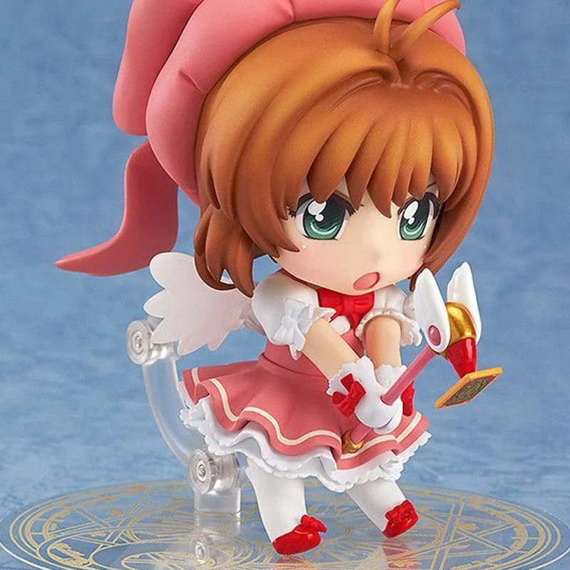 GSC Sakura Kinomoto No. 400 Cardcaptor Sakura Nendoroid Chibi Figures 10cm-2