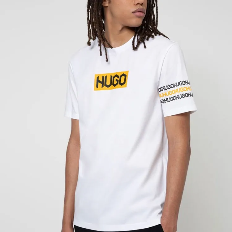 HUGO BOSS SS22 T Shirt Men's White-2
