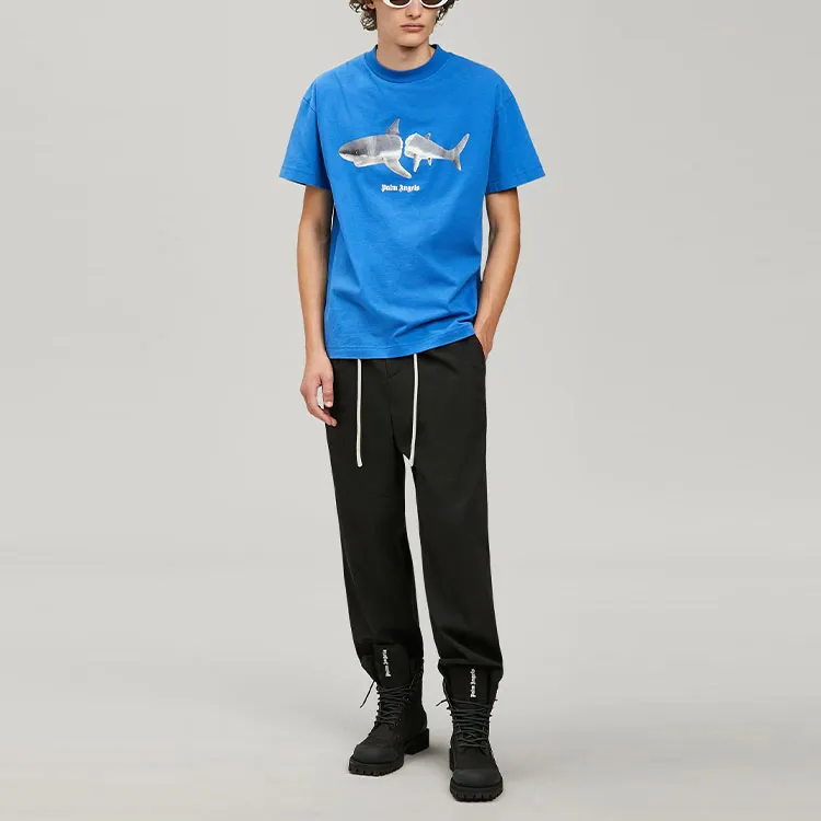 PALM ANGELS Shark T shirt-3