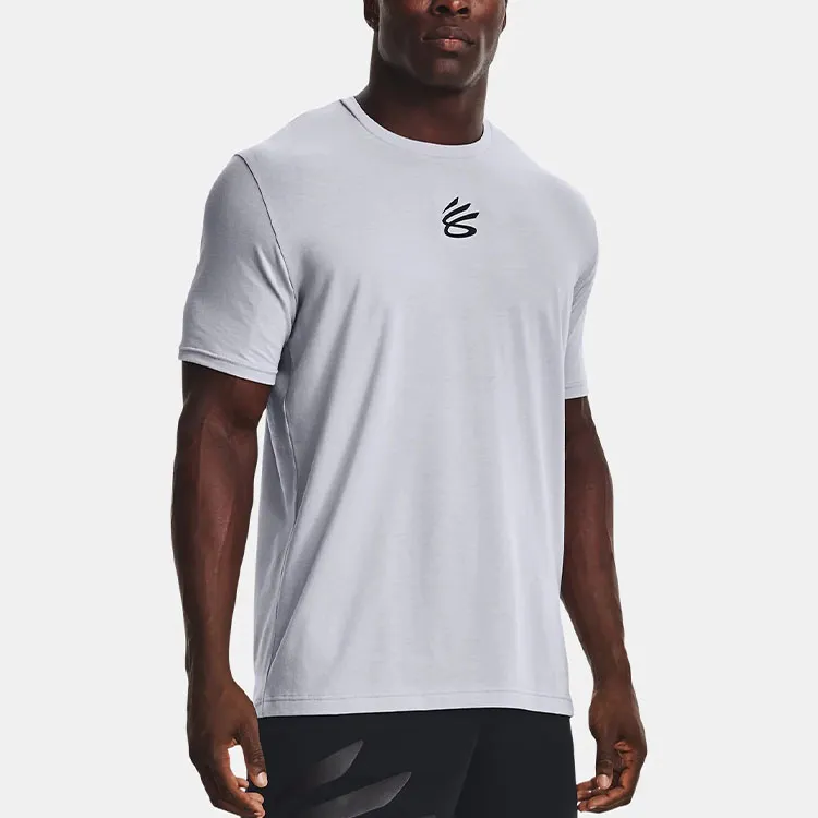 Under Armour T Shirts Men Gray-2