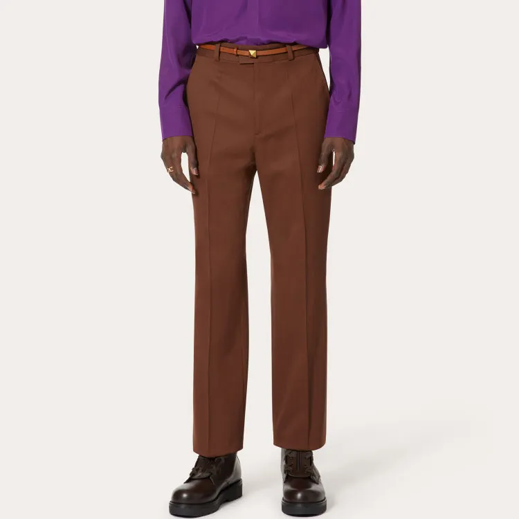 Valentino Casual Pants Men Brown-3