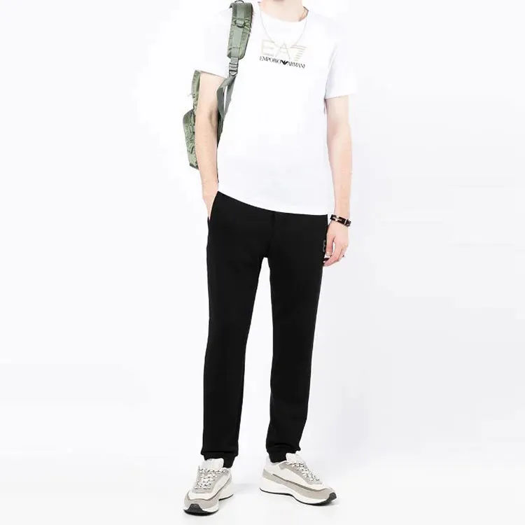 EMPORIO ARMANI EA7 T Shirts Men White-1