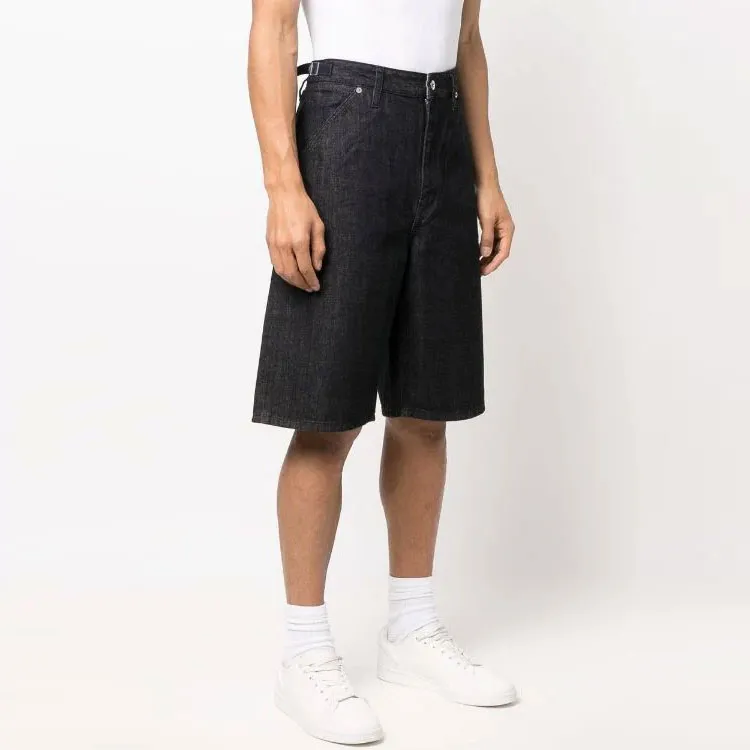 JIL SANDER Wide-leg Denim Shorts-2