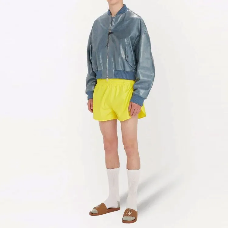 JW Anderson Sports Shorts Men Yellow-3