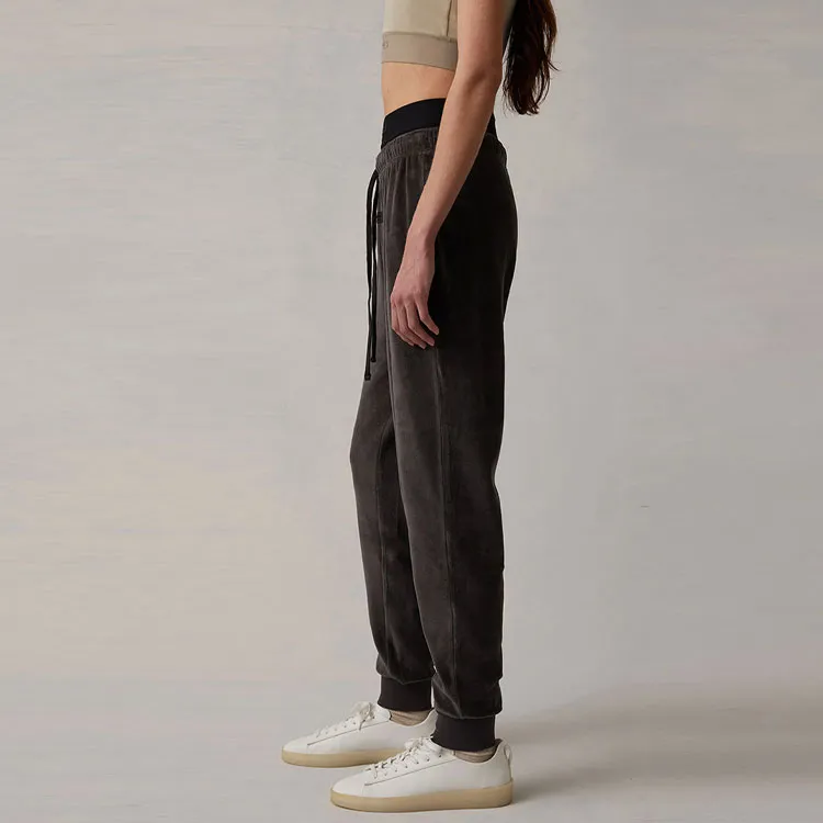 Fear Of God Essentials SS22 Casual Pants Women's Black Iron-4