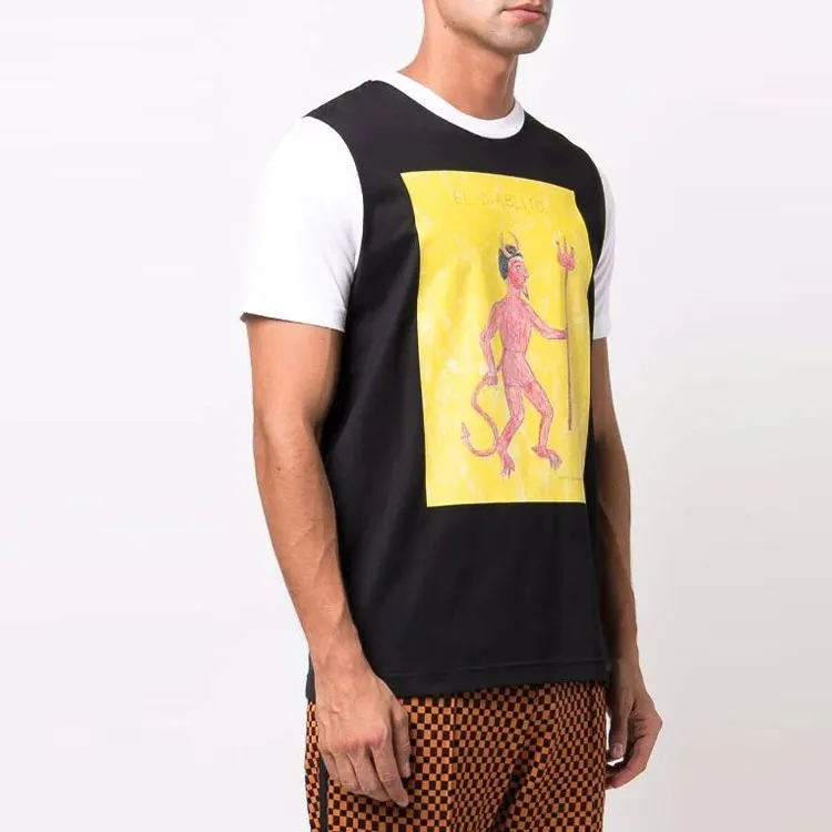 MARNI T-Shirts Men Black-3