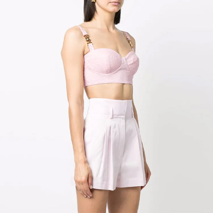 VERSACE VERSACE SS22 Bra Women's Pink-3