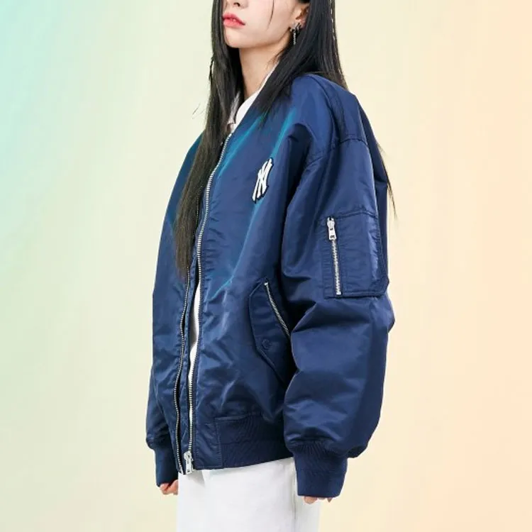 MLB Puffer Jacket Winter Unisex Blue-2