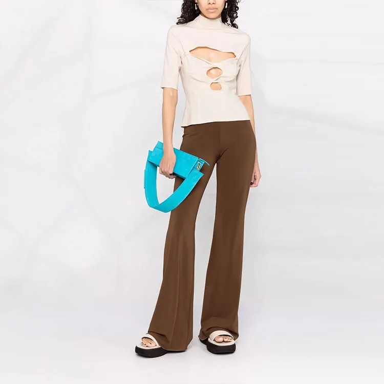 Jacquemus Le Haut Palmi Twist Cut-out Top-1