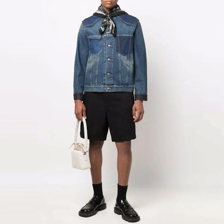 Maison Margiela Denim Jackets Men Denim Blue-1