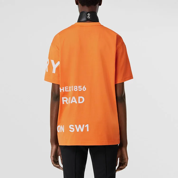 Burberry T Shirt Women's Orange-4