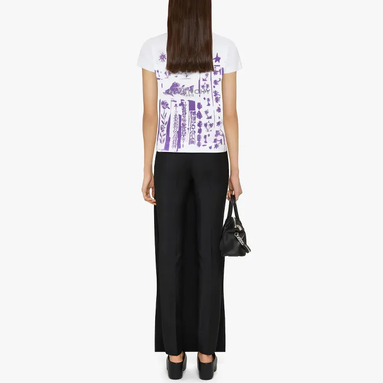 Givenchy Josh Smith Collaboration Collection T-Shirts Women's White-1