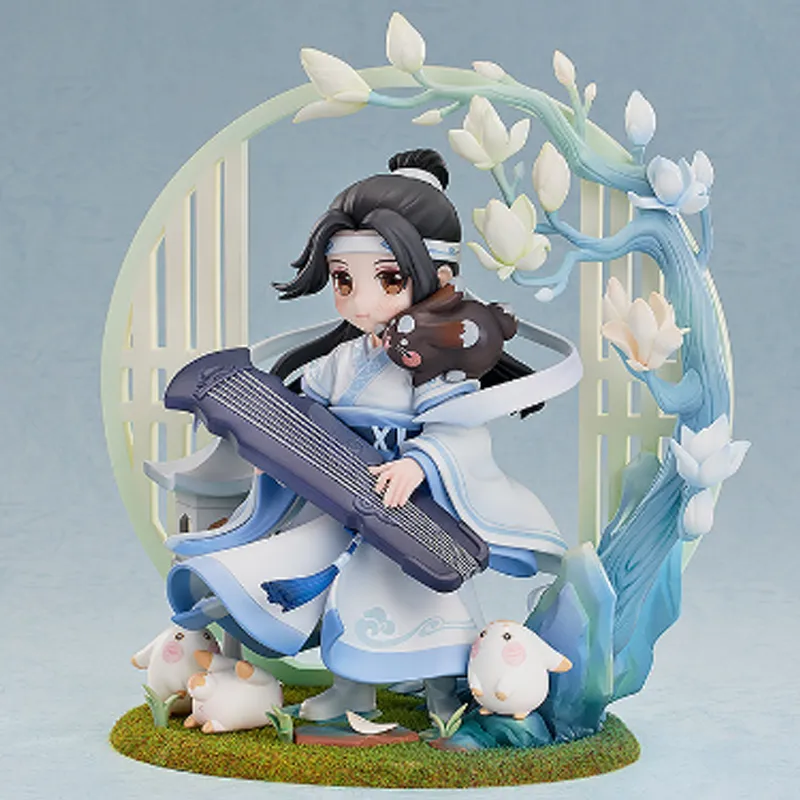 GSC 1 8 Lan Wangji Liang Xiao Sculpture Beauty 1/8 Grandmaster Of Demonic Cultivation Youth Edition Scale Figures 21cm-2