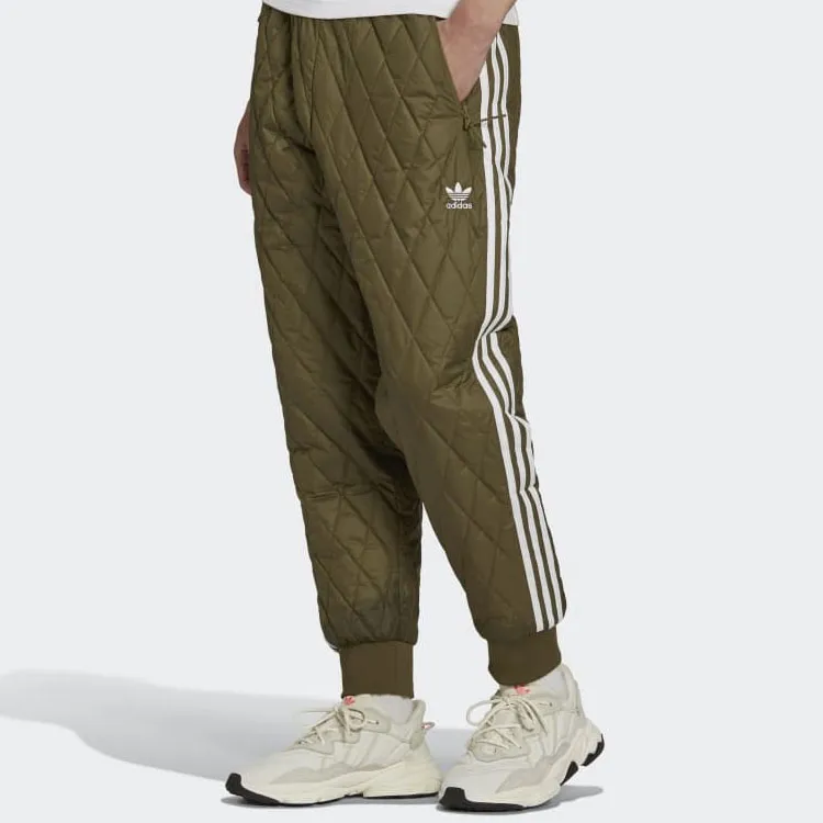 Adidas Originals Knitted Sweatpants Men Olive Green-1
