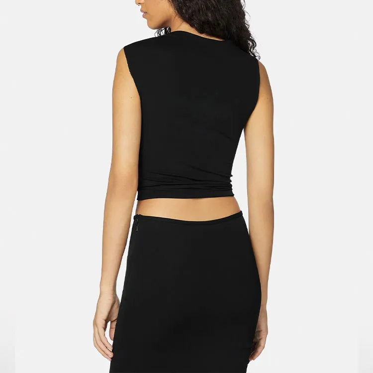 VERSACE Tessuto Blouse 'Black'-1