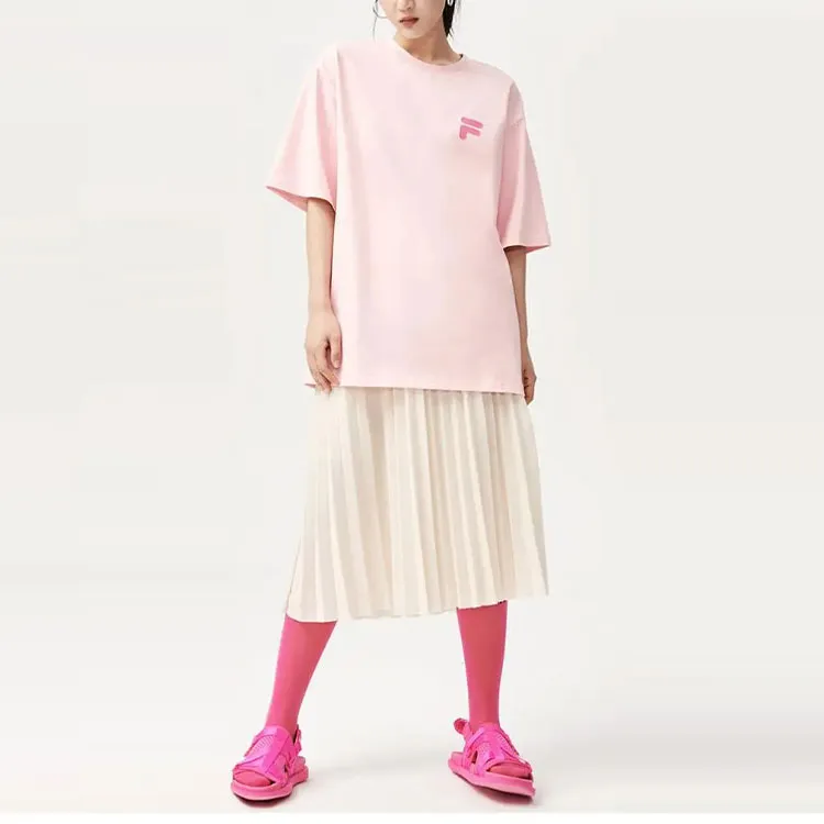 FILA FUSION FOB Series T Shirt Unisex Youth Pink-2