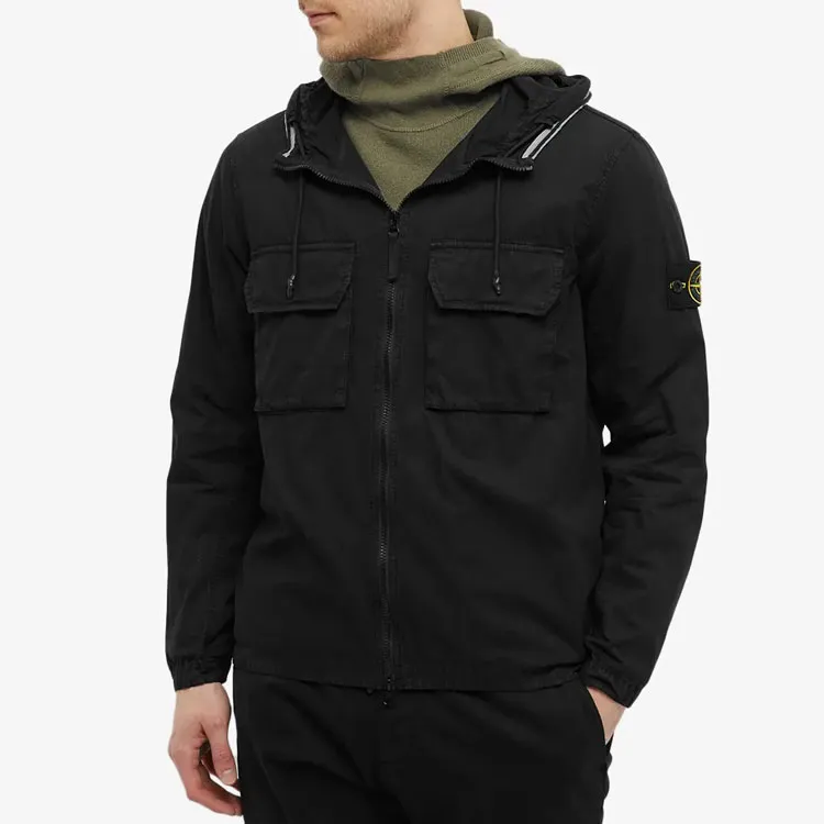 STONE ISLAND SS22 Jacket Men's Black-3