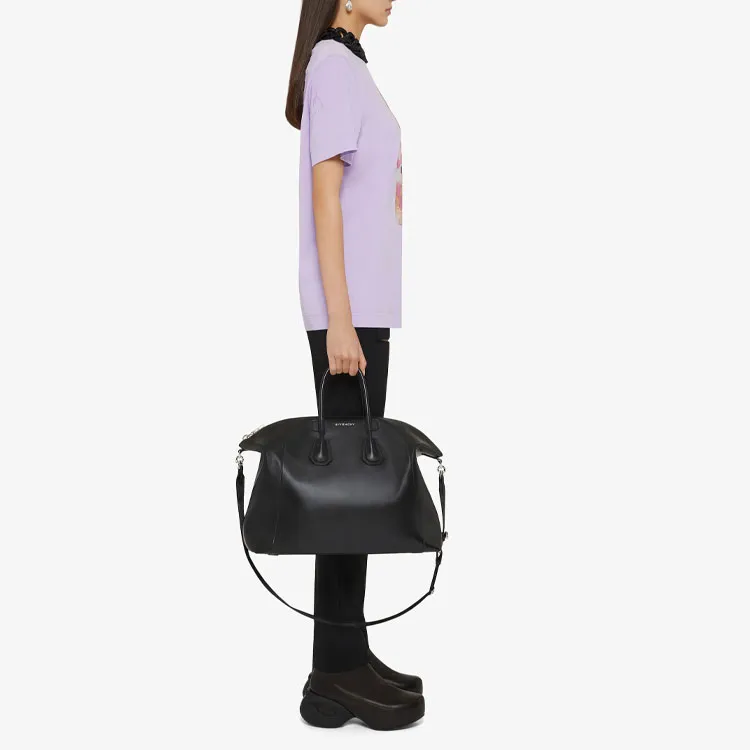 Givenchy T-Shirts Women's Light Purple-4