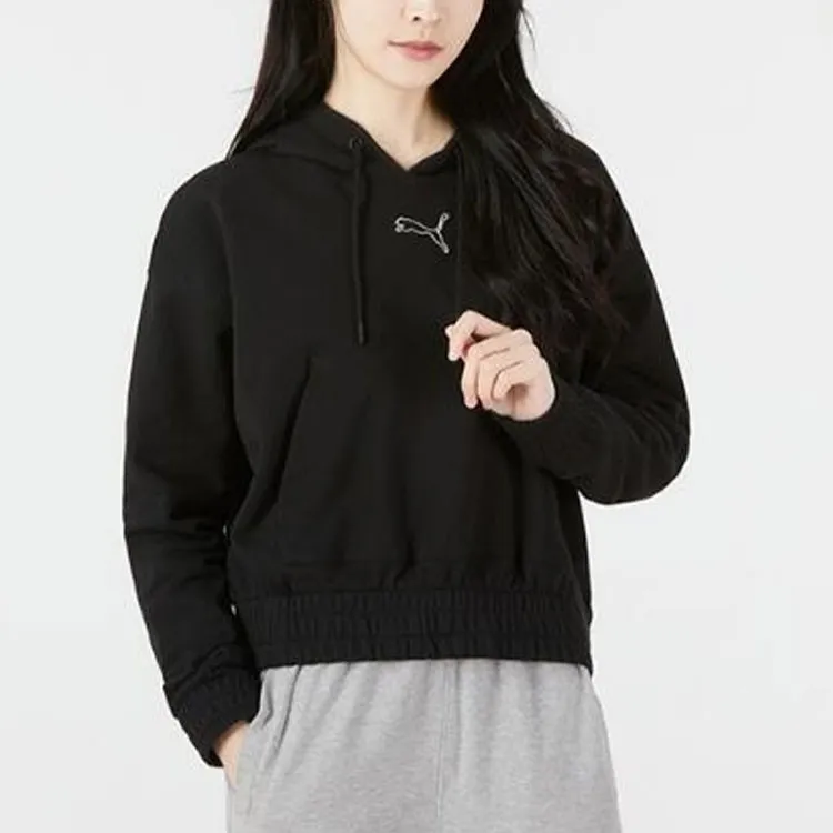 PUMA Sweatshirts Women's Black-1