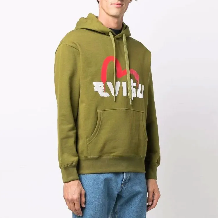 EVISU X Sfera Ebbast Logo Print Drawstring Hoodie-2