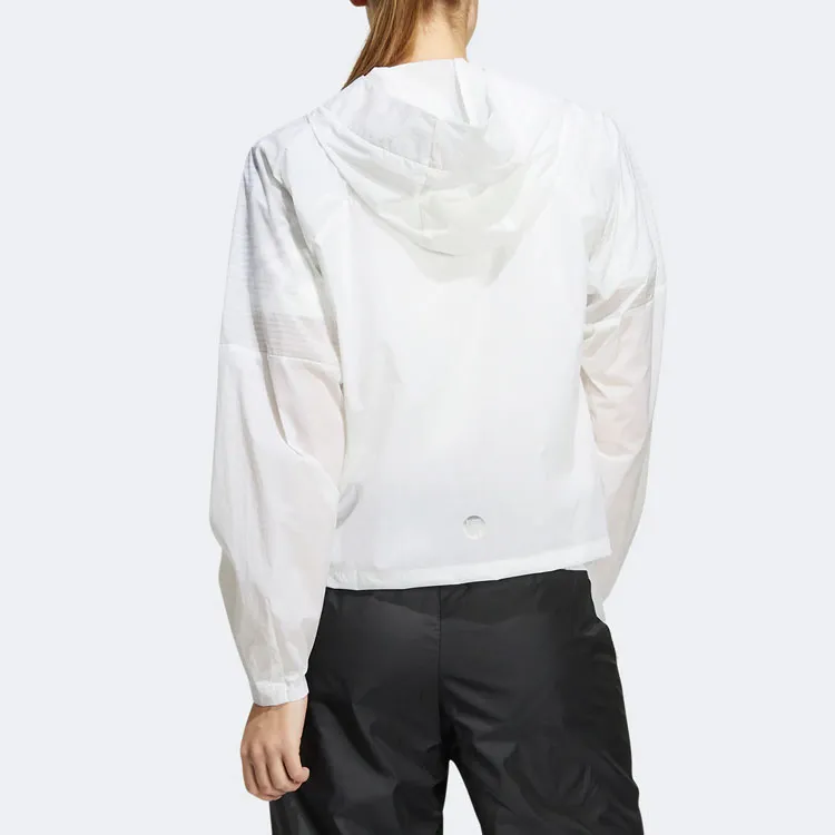 Adidas Cropped Coat Women's White-2