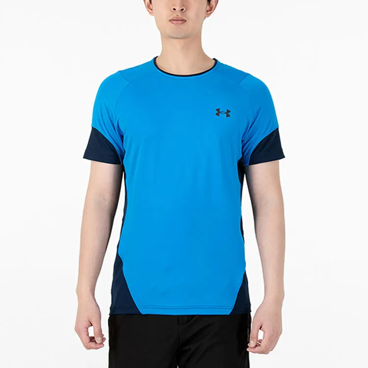 Under Armour RUSH T Shirt Men's Blue-1