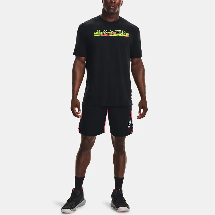 Under Armour Set in Sleeve T Shirt Men's Black-2