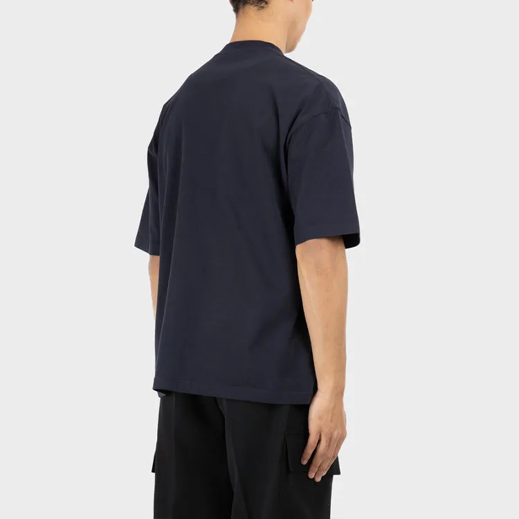 Balenciaga SS22 T Shirt Regular Fit Men's Navy Blue-4